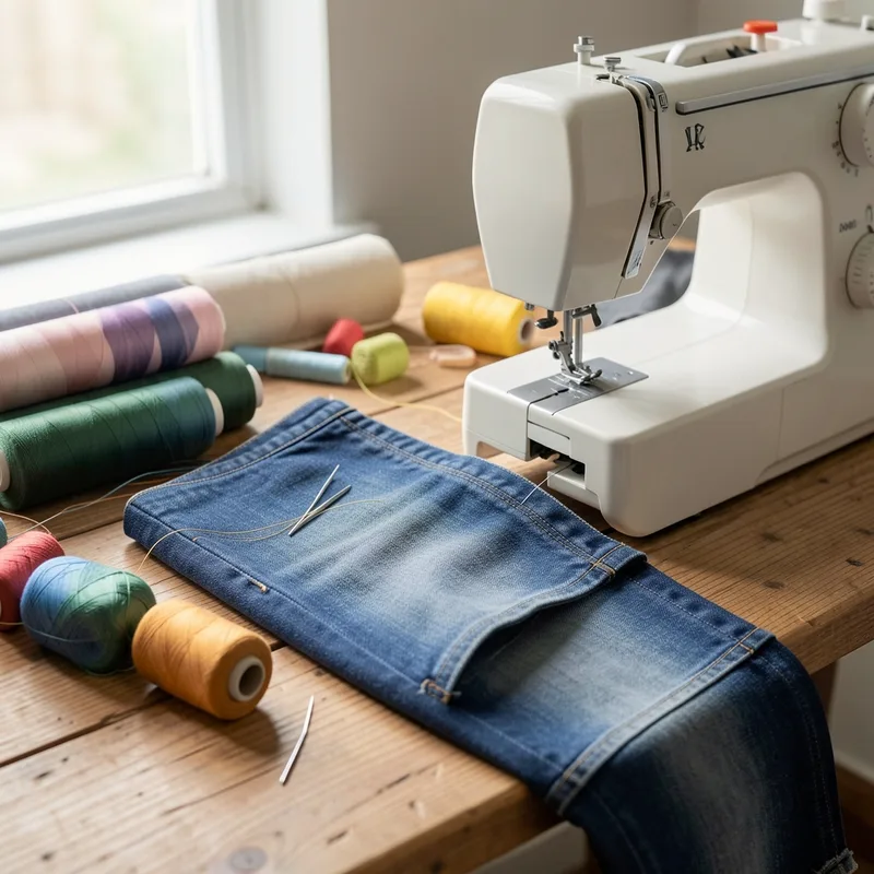 Raccourcir un pantalon : l'ourlet pas à pas